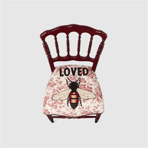 gucci bee chair|farfetch canada Gucci chair.